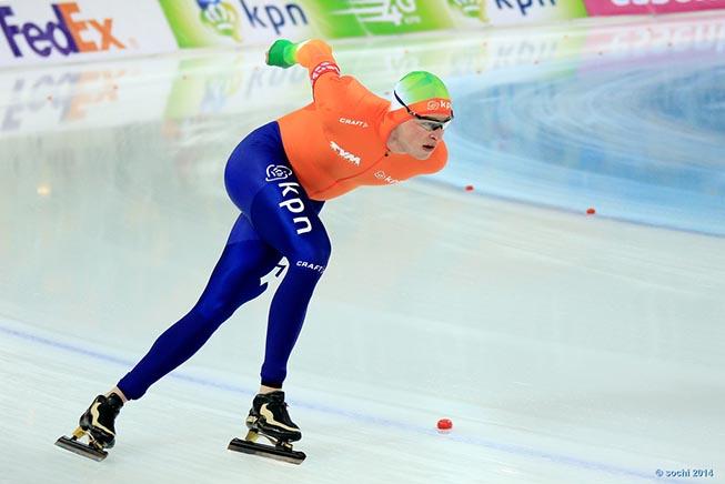 A patinação de velocidade é um esporte olímpico desde a primeira edição dos Jogos de Inverno, em Chamonix, 1924 / Foto: Divulgação Sochi 2014
